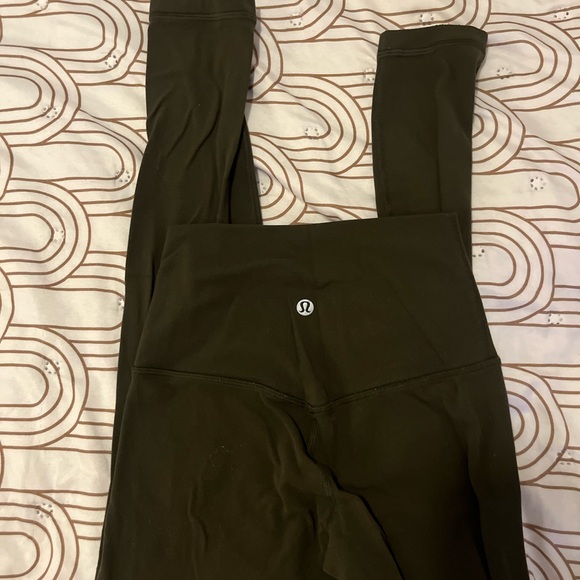 lululemon athletica Pants - lululemon athletica olive align leggings